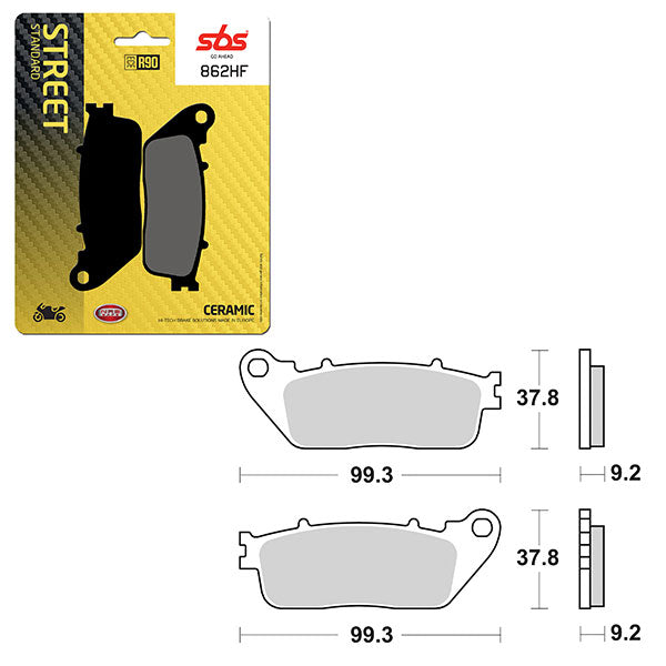 SBS ATV/UTV CERAMIC BRAKE PAD (6190862100)