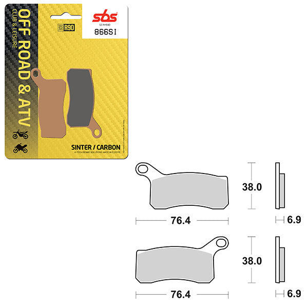 SBS ATV/UTV SINTER BRAKE PAD (6240866100)