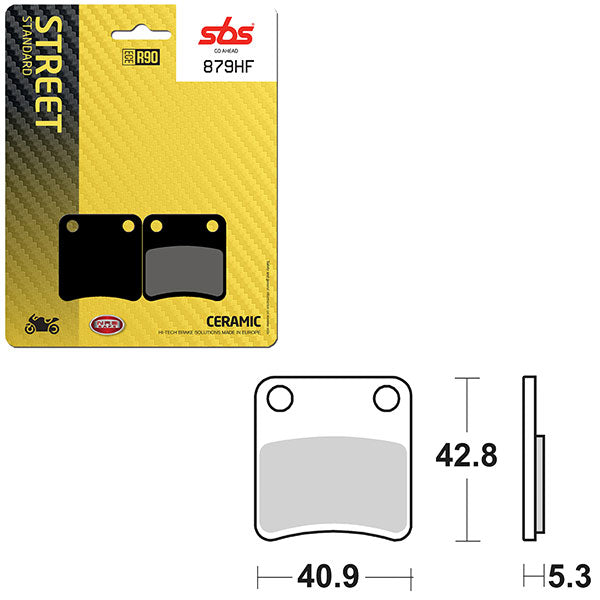 SBS ATV/UTV CERAMIC BRAKE PAD (6190879100)