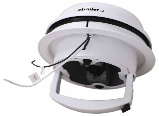 MAXXFAN DOME PLUS, 6" FAN, LED, WHITE - Récréashop