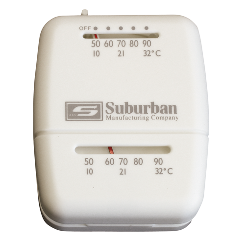 WALL THERMOSTAT - WHITE - Récréashop