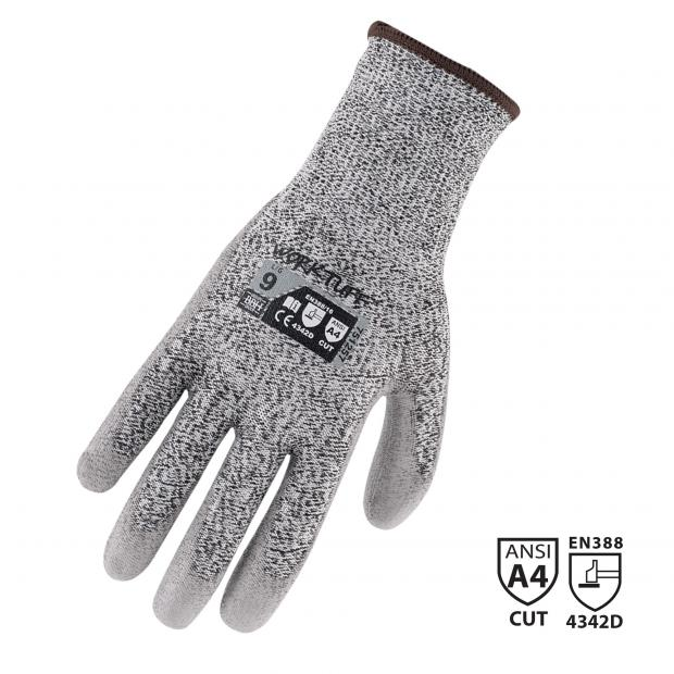 GANTS ANTI-COUPURE GRIS LARGE (1 PAIR) - Récréashop