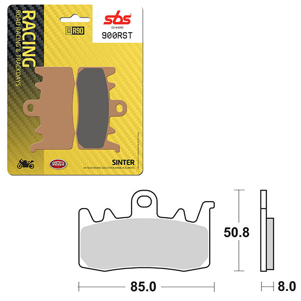 SBS ROAD RACING & TRACKDAYS SINTER BRAKE PAD (6470900100)