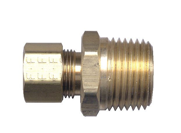 ELBOW 3/8 TUBE x 3/8 MPT - Récréashop