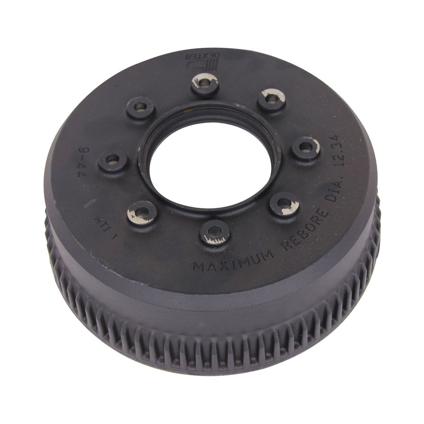 Tambour 12 1/4" x 3 3/8" pour 8 goujons 5/8" B.C. 6,5" 9K-10K GD (avant 2009) seul DEXTER - RecreaShop