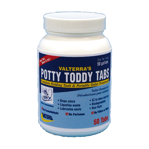POTTY TODDY TABS 50/bottl - Récréashop