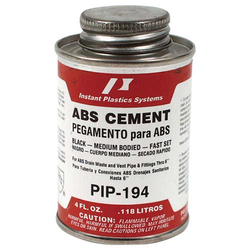 ABS BLACK CEMENT - 473 ML - Récréashop