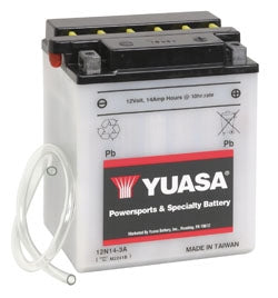 Yuasa Batterie conventionnelle 12N14-3A - RecreaShop