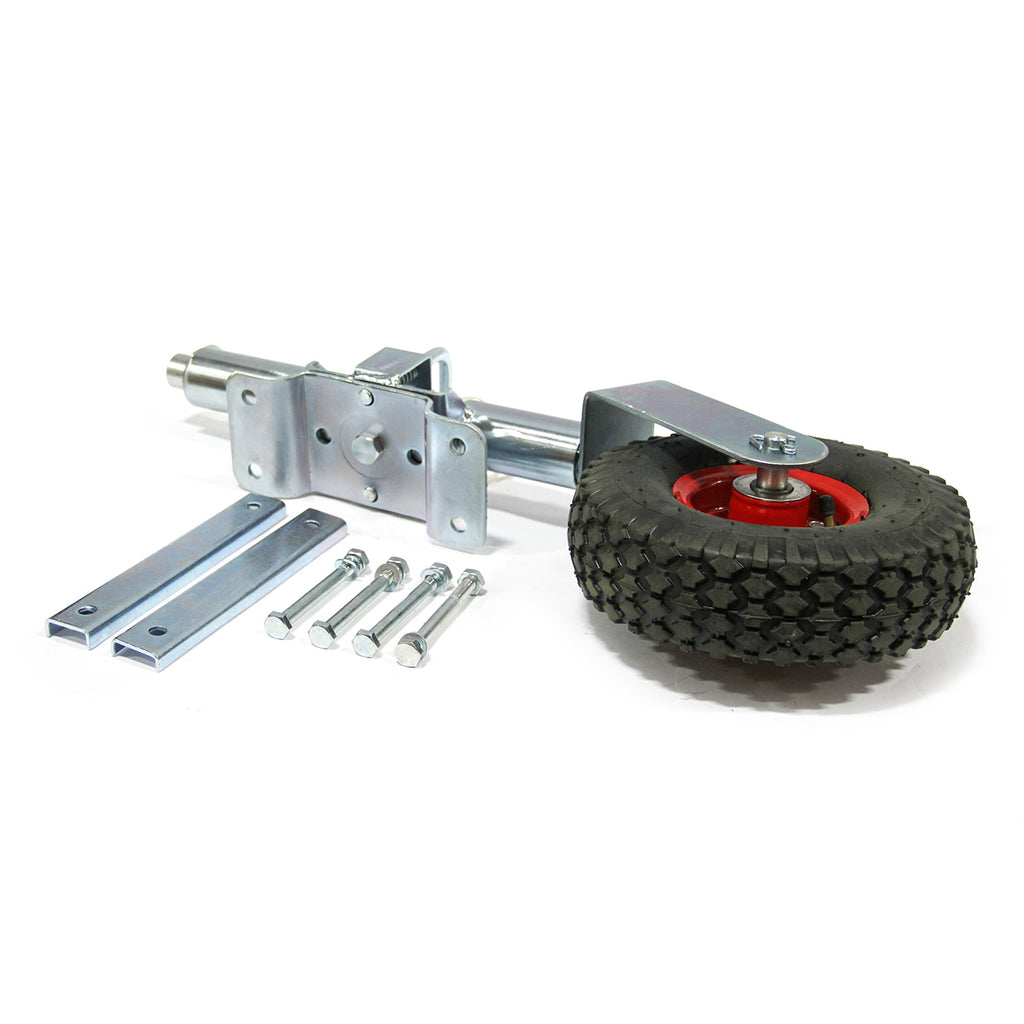 Vérin avec roue pneumatique 500 lbs 9 3/4" - RecreaShop