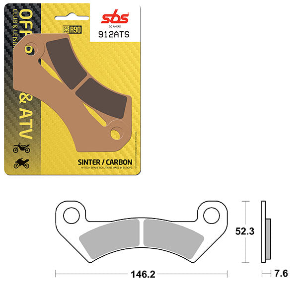 SBS SINTER BRAKE PAD (6460912100)