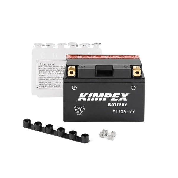 Kimpex Batterie AGM sans entretien YT12A-BS (12 V)