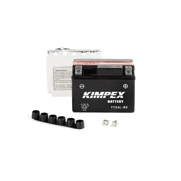 Kimpex Batterie AGM sans entretien YTX4L-BS (12 V)