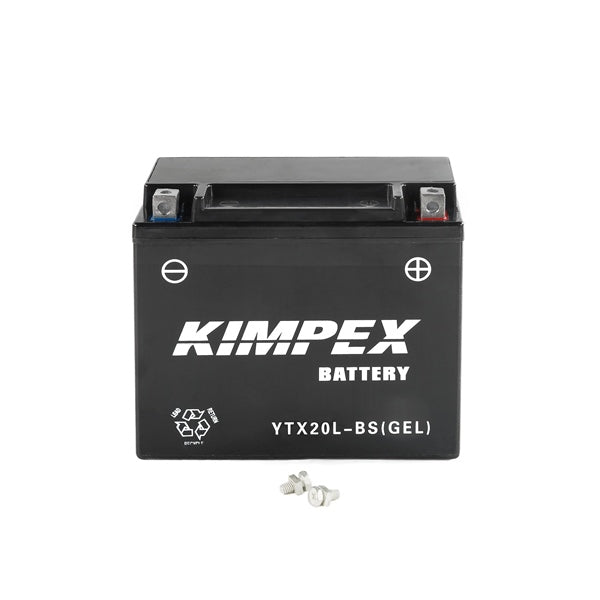 Kimpex Batterie AGM sans entretien YTX20(L)-BS(GEL)