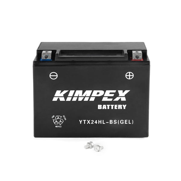 Kimpex Batterie Haute Performance AGM sans entretien YTX24HL-BS(GEL)