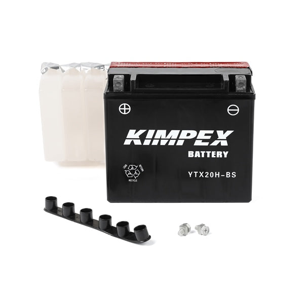 Kimpex Batterie AGM sans entretien YTX20H-BS (12 V)