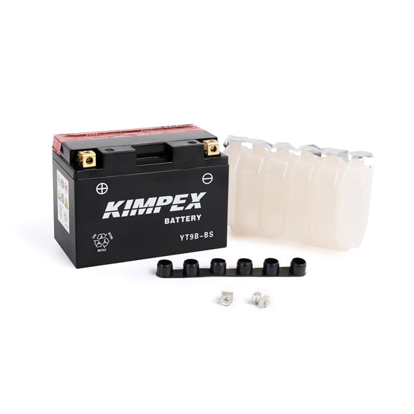 Kimpex Batterie AGM sans entretien YT9B-BS (12 V, 120 A CCA)