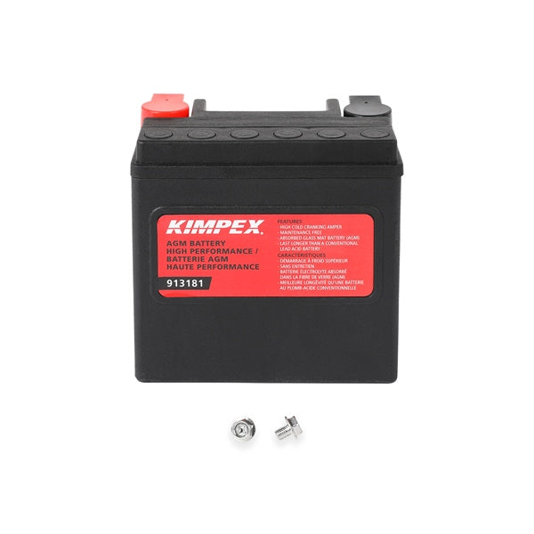 Kimpex Batterie AGM sans entretien GYZ16HL (12 V, 16,8 Ah)