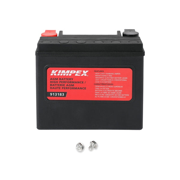 Kimpex Batterie AGM sans entretien GYZ20HL (12 V, 20 Ah)