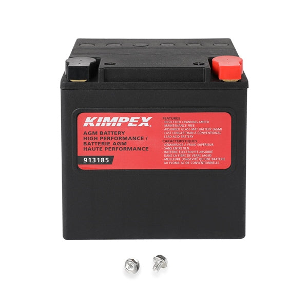 Kimpex Batterie AGM sans entretien GYZ32HL (12 V, 33,7 Ah)