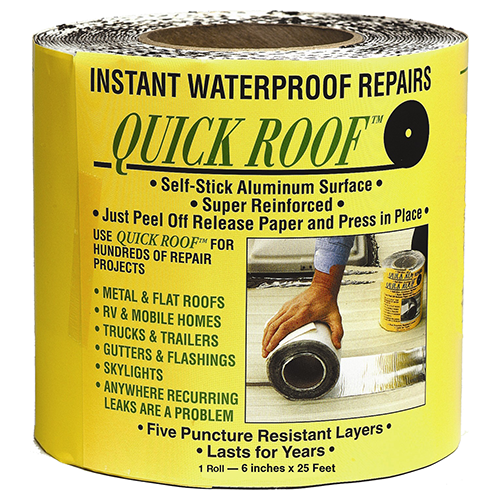 ALUM 6" X 25' QUICK ROOF - Récréashop
