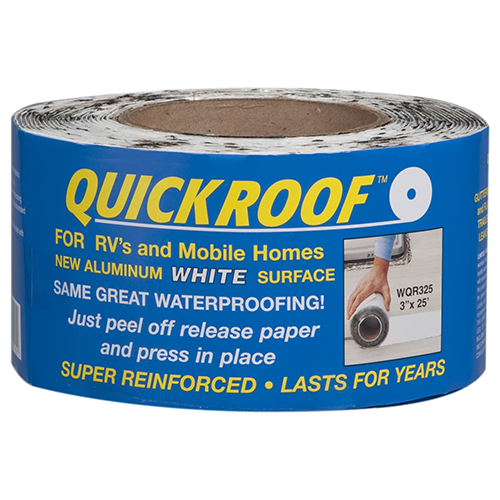 WHITE 3" X 25' QUICK ROOF - Récréashop