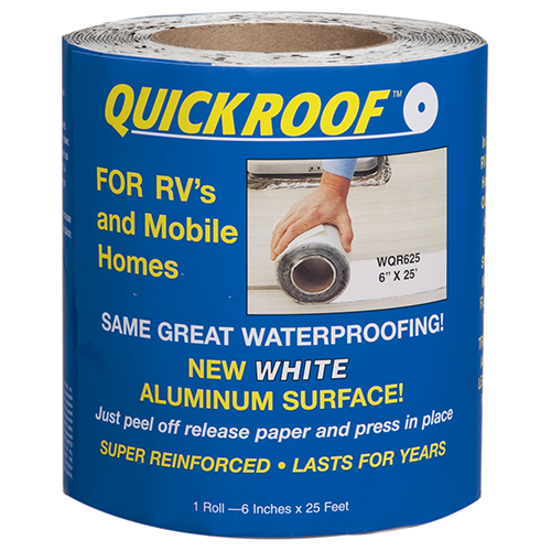 WHITE 6" X 25' QUICK ROOF - Récréashop