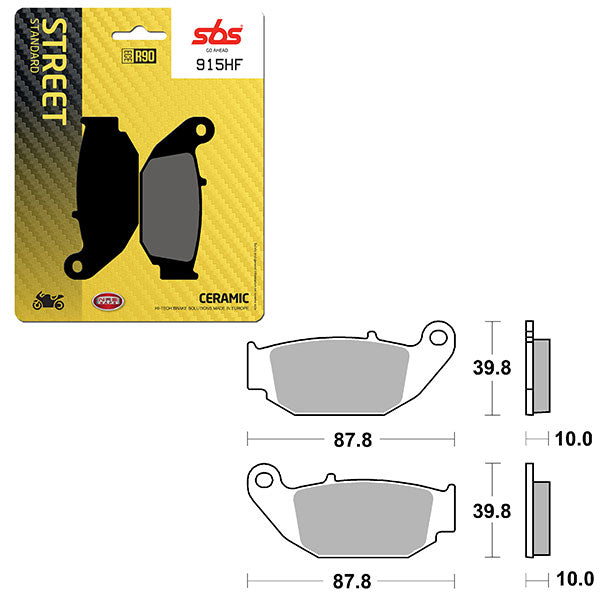SBS ATV/UTV CERAMIC BRAKE PAD (6190915100)