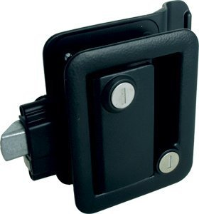 FASTEC BLACK DOOR LOCK WITH BOLT - Récréashop