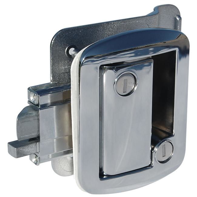 GLOBAL CLASSIC PRO POLISHED CHROME ENTRANCE LOCK - Récréashop