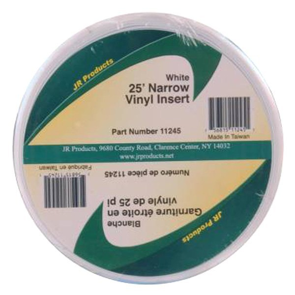 VINYL INSERT 3/4"x25' WHITE - Récréashop