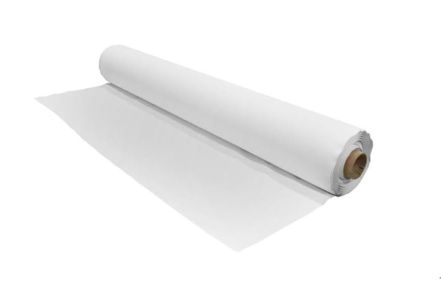 MembraneToit.9.5' x 20' SuperFlex, Blanc (190.0Pi2/Rouleau) - Récréashop