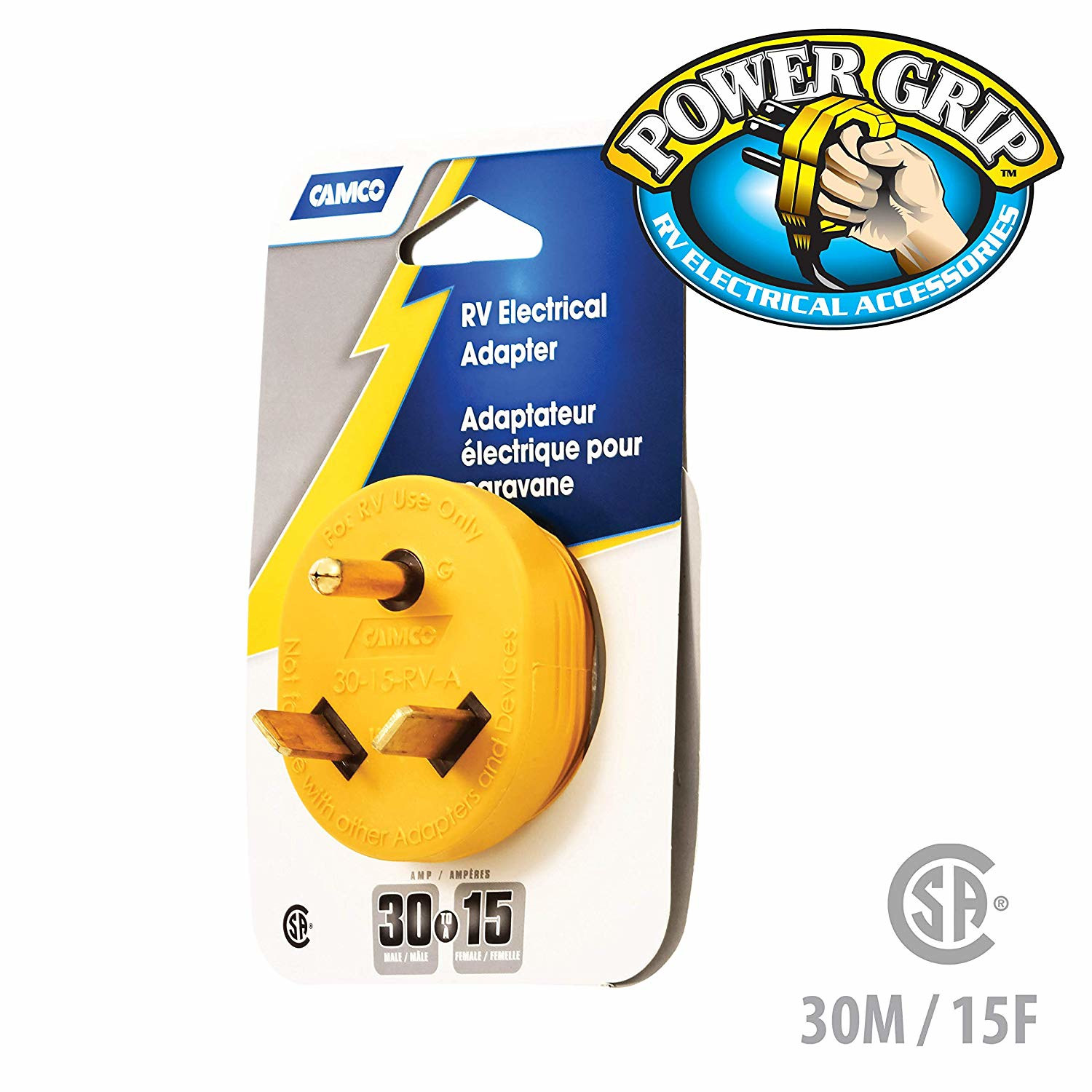 30M/15F AMP POWER GRIP AD - Récréashop
