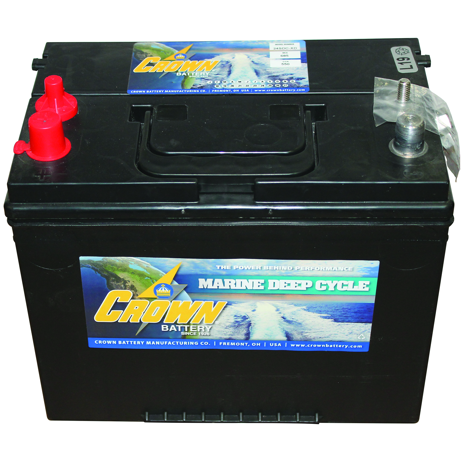 Batteries 12V Marine/Rv 24-75 - Récréashop