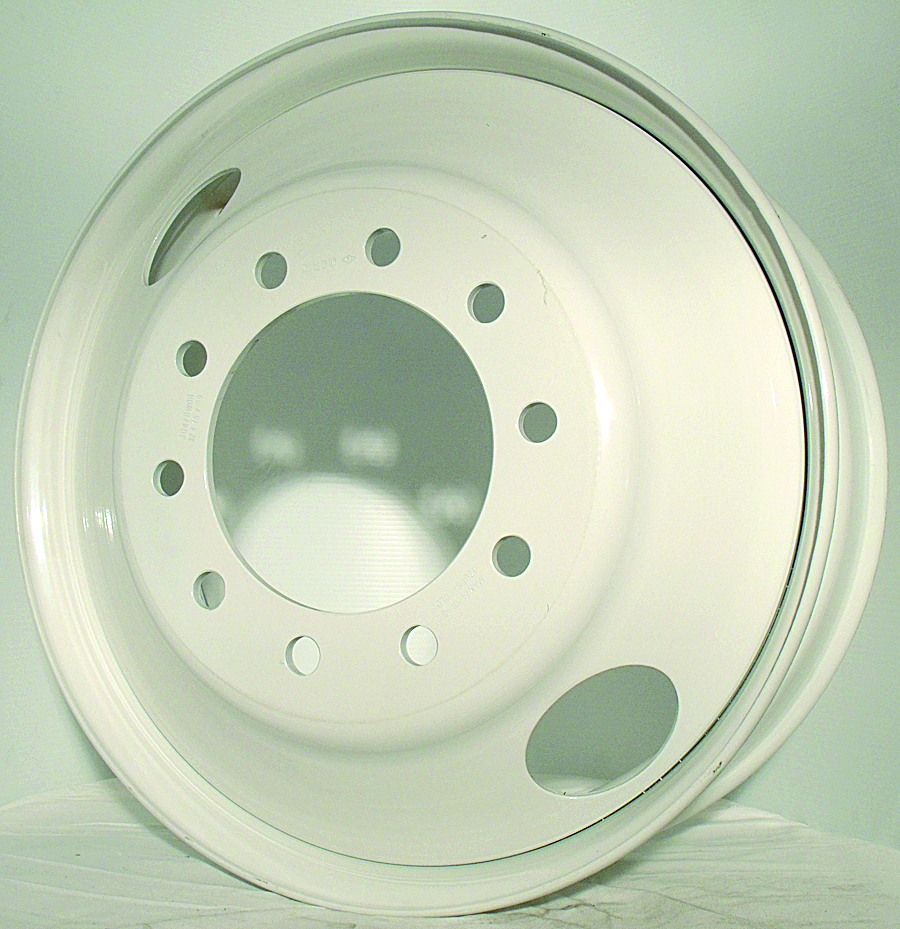 ROUE DOUBLE HD 22.5x8.25 10x285.75 BLANC - Récréashop