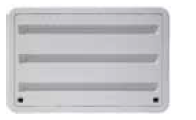 30" POLAR WHITE REFRIGERATOR ACCESS GRILL - Récréashop