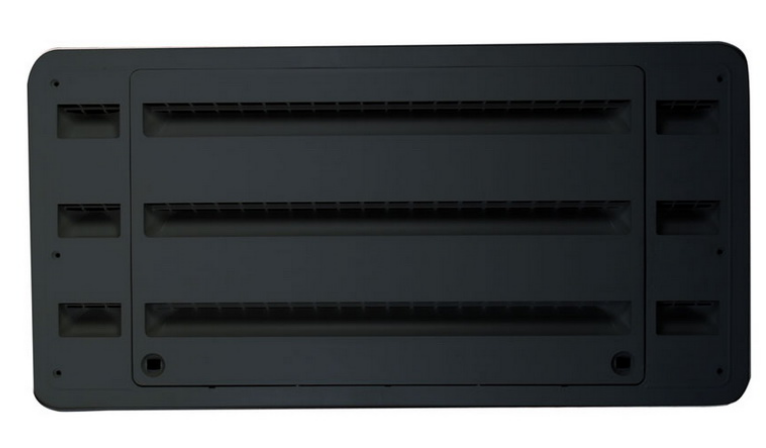 GRILLE D'ACCES REFRIGERATEUR 30" NOIR - Récréashop