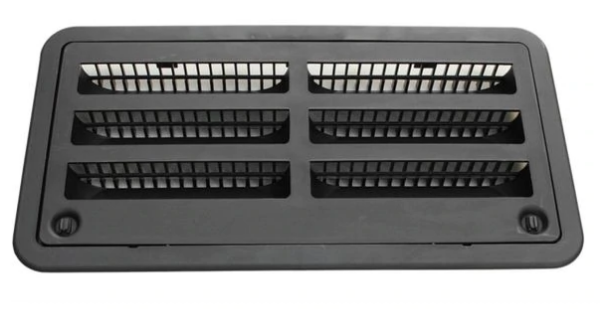 20" BLACK REFRIGERATOR ACCESS GRILL - Récréashop