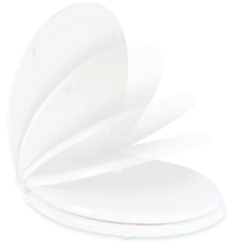 SIEGE FERM-LENTE TOILETTE 310 BLANC - Récréashop