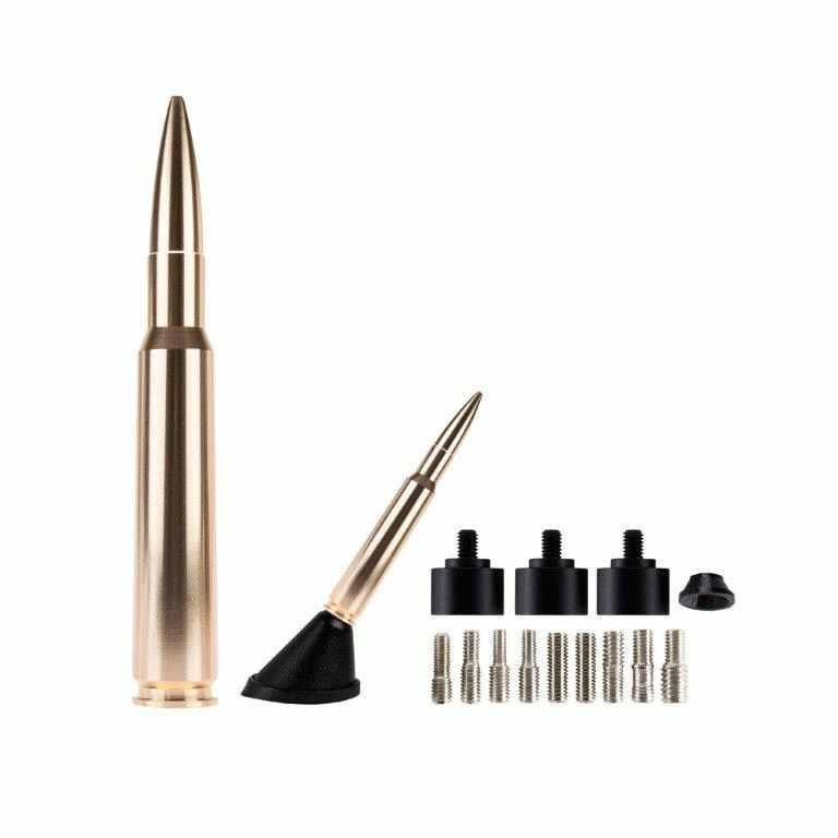 ANTENNE REPLIQUE DE BALLE .50 5.5" OR - Récréashop
