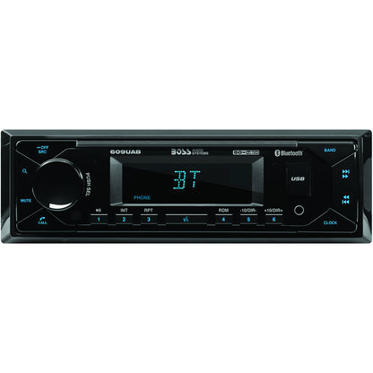 Lecteur multimédia simple-DIN, MECH-LESS Bluetooth - Récréashop