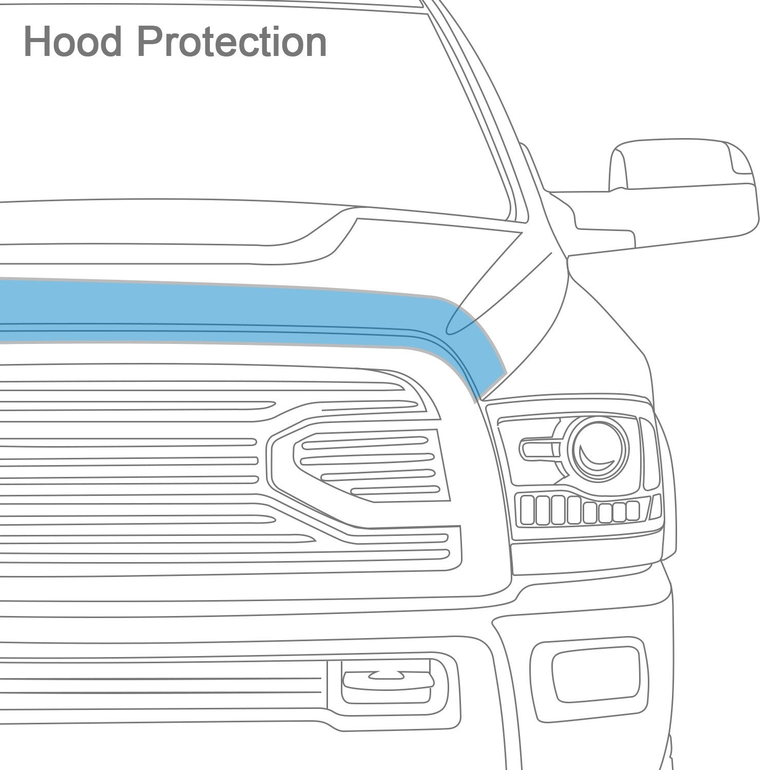 Hs Bugflector II Mazda Tribute 08-11 - Récréashop