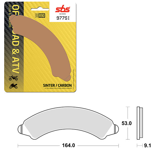 SBS ATV/UTV SINTER BRAKE PAD (6240977100)