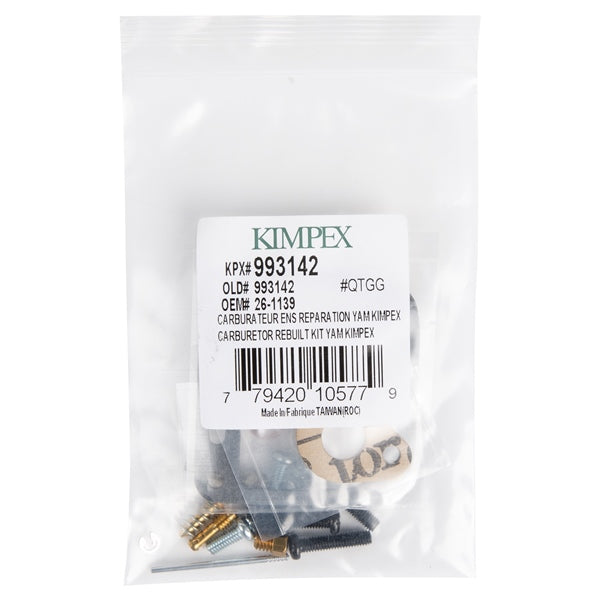 Kimpex Ensemble de réparation de carburateur YAMAHA