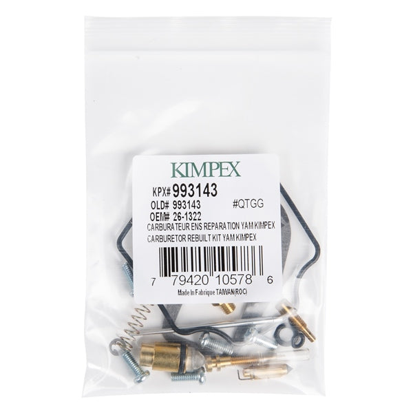 Kimpex Ensemble de réparation de carburateur YAMAHA