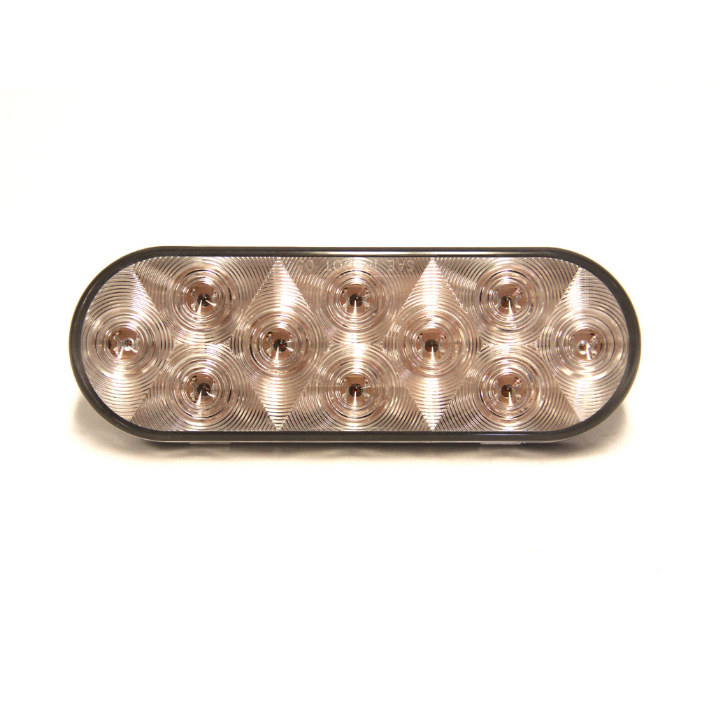Lumière de position LED 2 1/4" x 6 1/2" claire 10 diodes ambres - RecreaShop