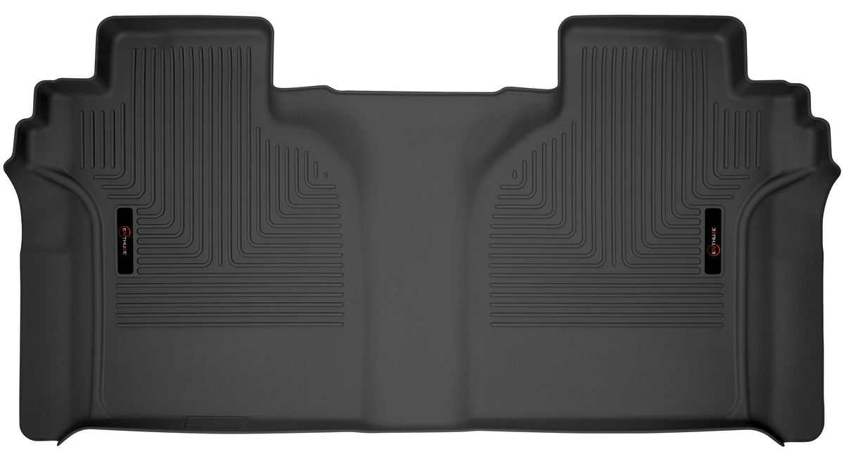 Tapis arrière noir Enthuze Chevrolet Silverado et GMC Sierra Crew Cab 2019-2026 - Récréashop