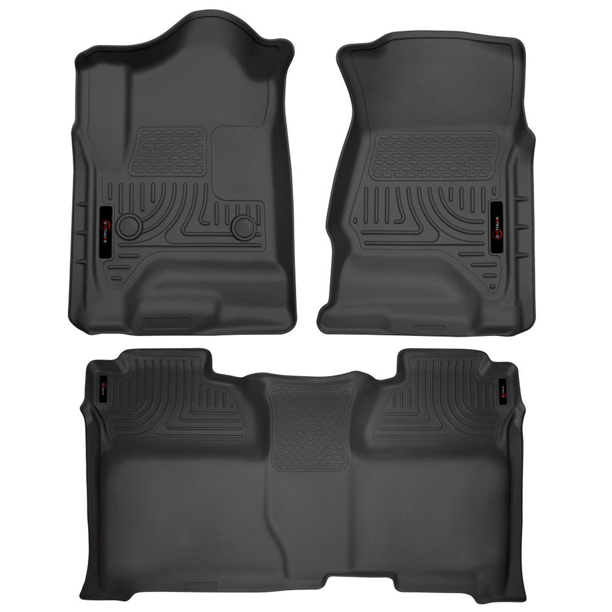 Tapis avant et arrière Enthuze Silverado, Sierra 2014-2019 - Récréashop