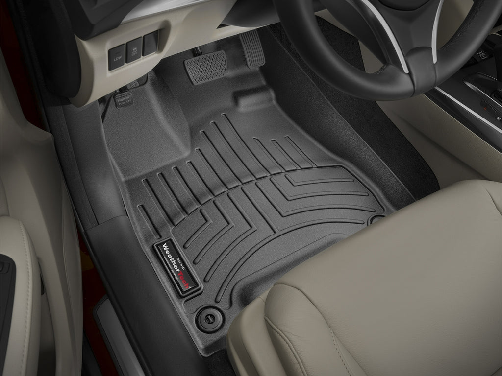 Tapis avant FloorLiner noir WeatherTech Acura MDX 2014-2020 - Récréashop