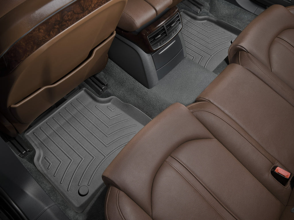 Tapis FloorLiner noir WeatherTech Audi A8 2011-2016 / Audi S8 2013-2016 - Récréashop