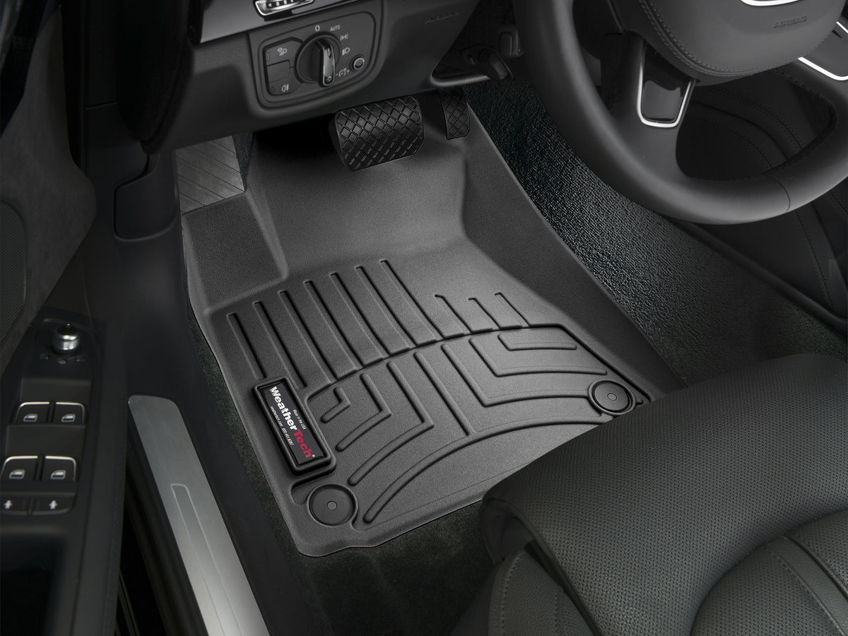 Tapis avant FloorLiner noir WeatherTech Audi A8L 2011-2018 et autres véhicules - Récréashop